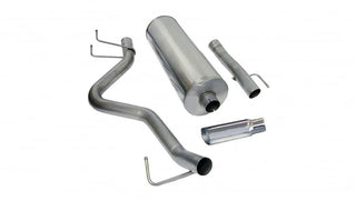CORSA Sport Cat-Back Exhaust (Side Exit w/ Polished Tip): Dodge Ram 4.7L & 5.7L (06-07)