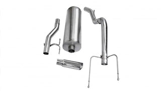 CORSA Sport Cat-Back Exhaust (Side Exit w/ Polished Tip): Dodge Ram 1500 (04-05)