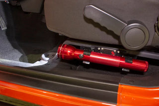 Fishbone Offroad Front Seat Flashlight Mount: Jeep Wrangler JK/JKU (07-18) - Black