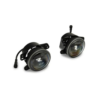Raxiom Axial LED DRL Fog Lights (F&R): Jeep Wrangler / Gladiator (07-26)