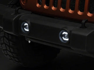 Raxiom Axial LED DRL Fog Lights (F&R): Jeep Wrangler / Gladiator (07-26)