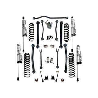 Superlift 4in Suspension Lift Kit w/ Fox 2.0 Reservoir Shocks (F&R): Jeep Wrangler (07-18)