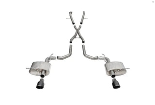 Corsa Xtreme Cat-Back Exhaust System (Black Tips): Dodge Durango 6.4L 392 SRT 2018 - 2025