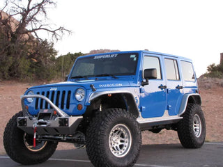 Superlift 4in Suspension Lift Kit w/ Fox 2.0 Reservoir Shocks (F&R): Jeep Wrangler (07-18)