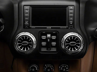 Raxiom LED Ambient Vent Lighting Kit: Jeep Wrangler (07-18)