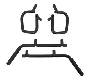 Fishbone Offroad Steel Grab Handles Set (F&R): Jeep Wrangler 4-Door (07-18)