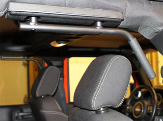 Fishbone Offroad Steel Grab Handles Set (F&R): Jeep Wrangler 4-Door (07-18)
