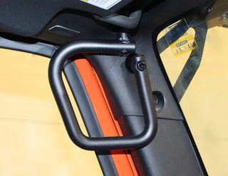Fishbone Offroad Steel Grab Handles Set (F&R): Jeep Wrangler 4-Door (07-18)
