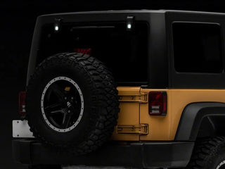 Raxiom Axial Rear Window Glass Hinge LED Lights (REAR): Jeep Wrangler (07-18)