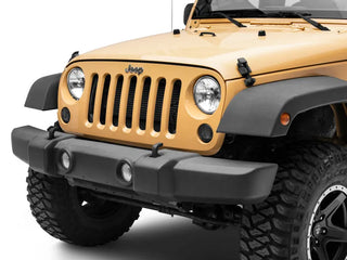 Raxiom Axial Series Smoked LED Turn Signals w/ Halo: Fits Most Jeep Wrangler Models (2007-2018)