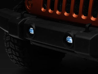 Raxiom Axial Series LED Fog Lights: Fits Most Jeep Wrangler Models (2007-2026)