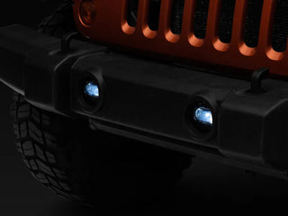 Raxiom Axial Series LED Fog Lights: Fits Most Jeep Wrangler Models (2007-2026)