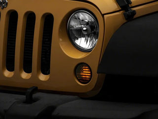 Raxiom Axial LED Turn Signal Lights (F&R): Jeep Wrangler (07-18)