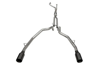 Corsa Baja Cat-Back Exhaust System (Black Tips): Ram 6.2L TRX 1500 2021 - 2024