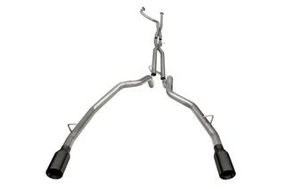 Corsa Baja Cat-Back Exhaust System (Black Tips): Ram 6.2L TRX 1500 2021 - 2024