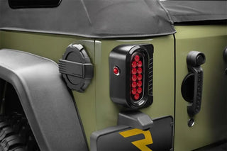 Rugged Ridge Flush Mount LED Tail Light Set: Fits Most Jeep Wrangler Models (2007-2018)