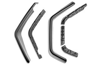 Rugged Ridge Max Terrain Fender Flare Front and Rear Set: Fits Most Jeep Wrangler Models (2007-2018)