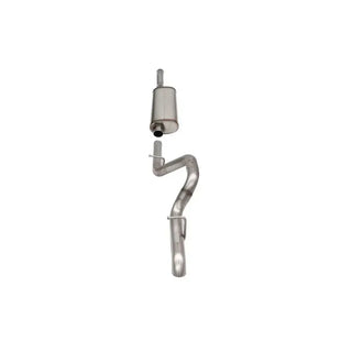 Corsa Sport Cat-Back Exhaust System (Turn Down Exit): Jeep Wrangler JL 3.6L V6 2018 - 2025