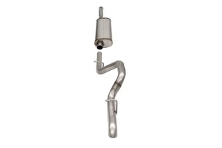 Corsa Sport Cat-Back Exhaust System (Turn Down Exit): Jeep Wrangler JL 3.6L V6 2018 - 2025