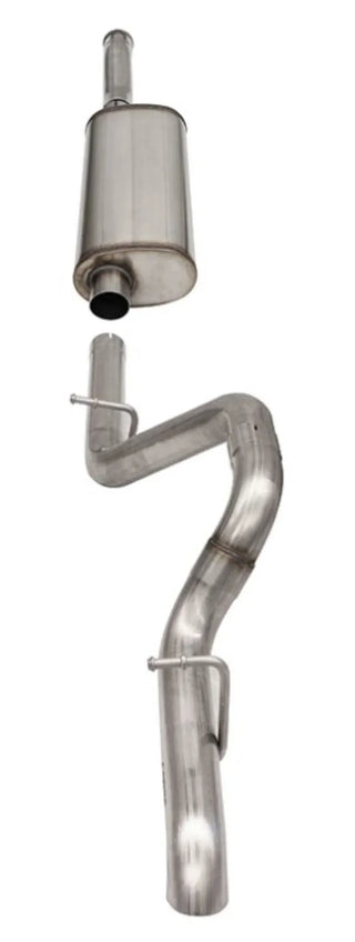 Corsa Sport Cat-Back Exhaust System (Turn Down Exit): Jeep Wrangler JL 3.6L V6 2018 - 2025
