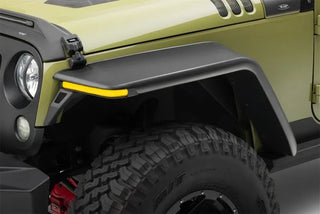 Rugged Ridge Max Terrain Fender Flare Front and Rear Set: Fits Most Jeep Wrangler Models (2007-2018)