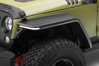 Rugged Ridge Max Terrain Fender Flare Front and Rear Set: Fits Most Jeep Wrangler Models (2007-2018)