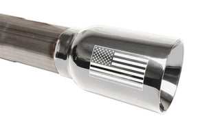 CORSA Sport Cat-Back Exhaust (Dual Rear): Jeep Wrangler / Rubicon JK (07-18) w/ Polished Tips