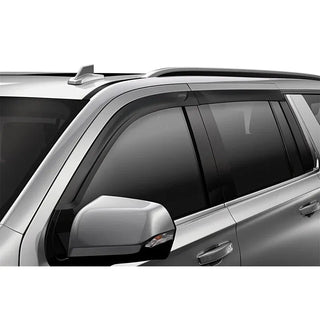Husky Liners Low Profile Ventvisor 4pc: Jeep Wrangler (07-18) - Matte Black