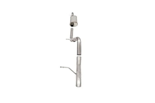 CORSA Sport Cat-Back Exhaust (TURN DOWN): Jeep Wrangler / Rubicon JK (07-18) 3.6L & 3.8L V6
