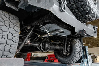 CORSA Sport Cat-Back Exhaust (TURN DOWN): Jeep Wrangler / Rubicon JK (07-18) 3.6L & 3.8L V6