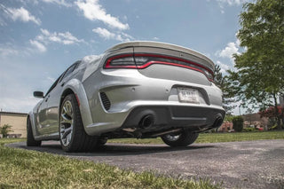 CORSA Xtreme Cat-Back Exhaust (Polished Tips): Dodge Charger 6.4L / 6.2L Hellcat (15-23)