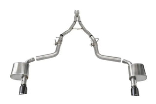 Corsa Xtreme Cat-Back Exhaust System (Black Tips): Dodge Charger 6.4L 392 & 6.2L Hellcat 2015 - 2023