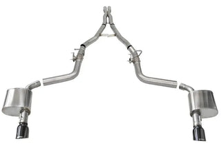 Corsa Xtreme Cat-Back Exhaust System (Black Tips): Dodge Charger 6.4L 392 & 6.2L Hellcat 2015 - 2023
