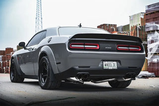 CORSA Xtreme Cat-Back Exhaust (Black Tips) (REAR): Dodge Challenger 6.4L / 6.2L (15-23)