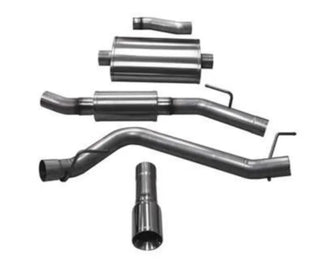 CORSA Touring Cat-Back Exhaust (SIDE): Jeep Gladiator 3.6L V6 (18-26) w/ Polished Tip