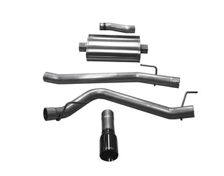 Corsa Sport Cat-Back Exhaust System (Side Exit w/ Black Tip): Jeep Gladiator 3.6L V6 2020 - 2025