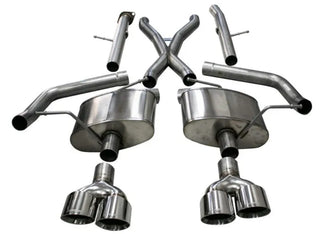 Corsa Xtreme Cat-Back Exhaust System (Polished Tips): Jeep Grand Cherokee 6.2L Trackhawk 2018 - 2021