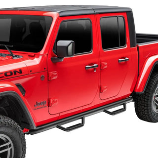 Rugged Ridge Spartan Nerf Bar Black: Fits Most Jeep Gladiator Models (2018-2026)