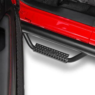Rugged Ridge Spartan Nerf Bar Black: Fits Most Jeep Gladiator Models (2018-2026)