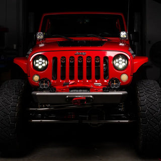 Baja Designs LP6 LED Headlight Kit: Jeep Wrangler / Grand Cherokee (07-18 / 05-10) - Amber