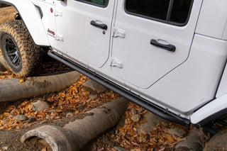N-Fab Trail Slider Steps Textured Black: Fits Most Jeep Gladiator Models (2018-2026)