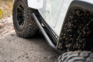 N-Fab Trail Slider Steps Textured Black: Fits Most Jeep Gladiator Models (2018-2026)