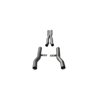 Corsa Resonator Delete Kit: Dodge Challenger 5.7L Hemi 2017 - 2023
