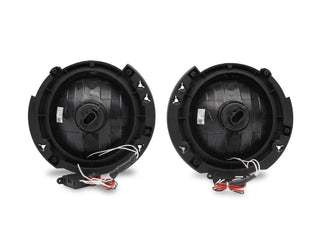 Raxiom LED Halo Headlights 7in Round Chrome Housing (FRONT): Jeep Wrangler (07-18)