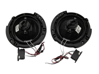 Raxiom LED Halo Headlights 7in Round Chrome Housing (FRONT): Jeep Wrangler (07-18)