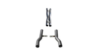 Corsa Resonator Delete Kit: Chrysler 300 & Dodge Charger 5.7L Hemi 2017 - 2024