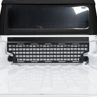Putco Molle Front Bulkhead Panel Truck Bed Organizer: Jeep Gladiator 5ft Bed (18-26)