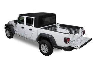 Putco Molle Front Bulkhead Panel Truck Bed Organizer: Jeep Gladiator 5ft Bed (18-26)