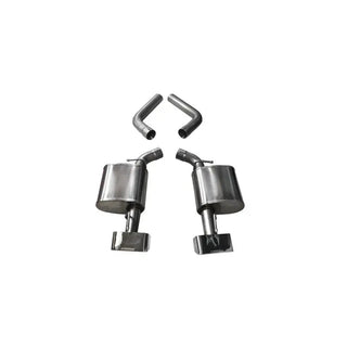 CORSA Sport Axle-Back GTX2 Exhaust Polished Tips (REAR): Challenger R/T Scat Pack 6.4L / SRT 6.2L / R/T 5.7L 2015-2023