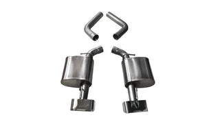 CORSA Sport Axle-Back GTX2 Exhaust Polished Tips (REAR): Challenger R/T Scat Pack 6.4L / SRT 6.2L / R/T 5.7L 2015-2023